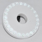 24 luces que acampan portátiles Alto-eficientes multifuncionales blancas Led de la lámpara redonda al aire libre del LED 0.5W