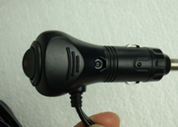 Mini enchufe auto lightbar del cigarro del adaptador encendedor de cigarrillos con el botón de encendido CON./DESC.