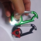 Diseño personalizado PS, luz de flash de llavero de mini LED de PVC Material para regalar regalos