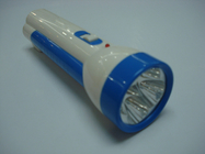 Linterna de emergencia recargable, linterna plástico con 7 Led unidades, batería de 800mAh