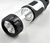 Blanco brillante estupendo LED de la batería 5 internos recargables usado como antorcha y sombrero de paja 12 LED usado como linterna del LED