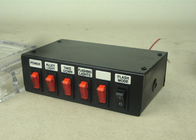 Interruptor ajustable de la barra ligera del soporte LED/interruptor de la sirena del control con 6 botones