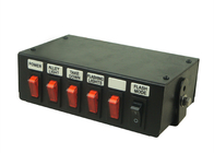 Interruptor ajustable de la barra ligera del soporte LED/interruptor de la sirena del control con 6 botones