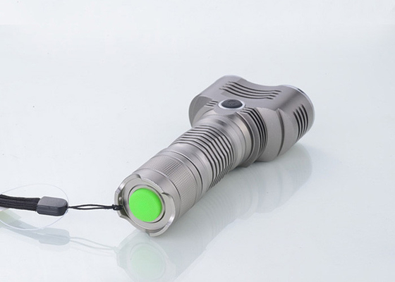 el choque brillante estupendo 10W - impermeabilice la linterna llevada recargable del hogar con el interruptor dos