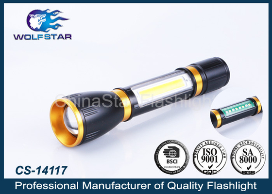Luz potente durable patentada LED de la antorcha de la aleación de aluminio de la MAZORCA de 5 W LED