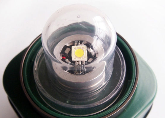 8watt luces que acampan del ABS LED, linterna que acampa portátil con la cabeza ajustable