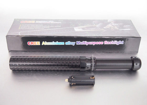 5Watt antorcha con la función extensible, linterna fuerte de la policía LED para caminar, acampando