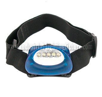 Antorcha impermeable AAA para pescar, faro de la cabeza del CREE LED de 5 blancos LED