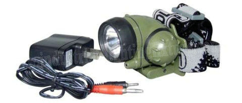 Faro recargable impermeable de alta intensidad de 3 vatios LED para el bombero