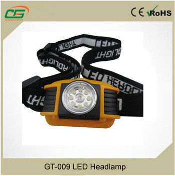 El faro del CREE LED de 9 LED/la batería seca AAA LED Headtorch IP54, RoHs aprobó