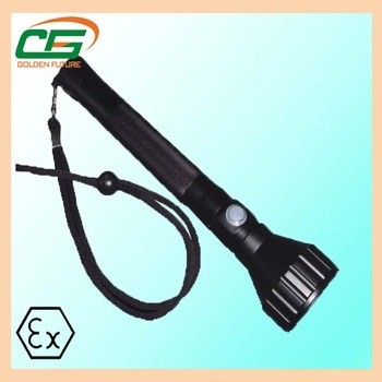 Linterna de LED recargable del CREE de la seguridad para la policía, luz recargable de la antorcha del LED