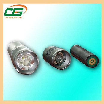 Linterna llevada industrial brillante estupenda de 3 vatios, pequeño aluminio llevado 3.7V de la antorcha