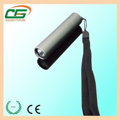 La mini LED linterna LED brillante estupendo de aluminio de la antorcha del AA 1.5V Torches blanco