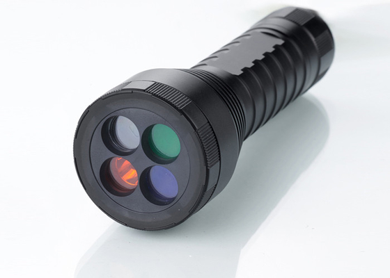 4 linterna de LED fuerte al aire libre del CREE del color 170 lm con el interruptor de modo 3