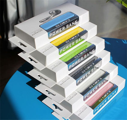 mini llavero del banco del poder del teléfono celular 2200mAh para Ipad/MP3/MP4