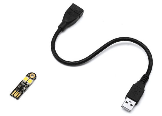 mini USB LED lámpara blanca caliente ligera del CREE MX6 para la iluminación de escritorio