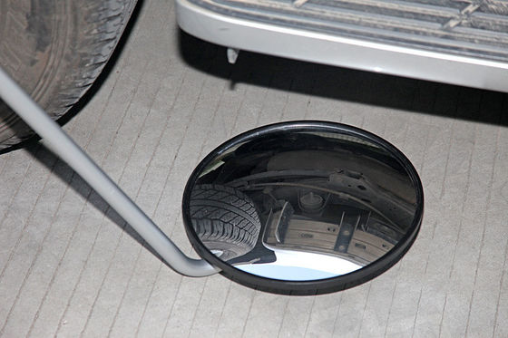 GP-916 debajo del espejo de inspección del vehículo/del espejo completamente de acrílico con la curva dos y el espejo de los 30*30CM