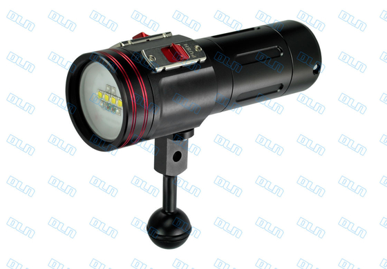 30 vatios del LED de la linterna de la antorcha de los aviones de aluminio submarino del grado