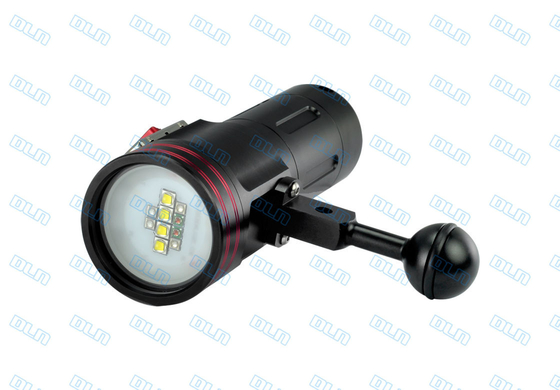 30 vatios del LED de la linterna de la antorcha de los aviones de aluminio submarino del grado