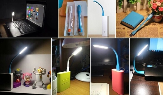 Luces LED portátiles del USB para el ordenador portátil, mini linterna de la antorcha de la luz del LED
