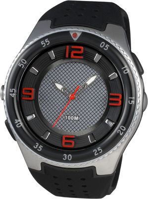 Relojes análogos deportivos redondos para hombre con resistente de agua llevada de la antorcha y del 100m
