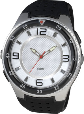 Relojes análogos deportivos redondos para hombre con resistente de agua llevada de la antorcha y del 100m