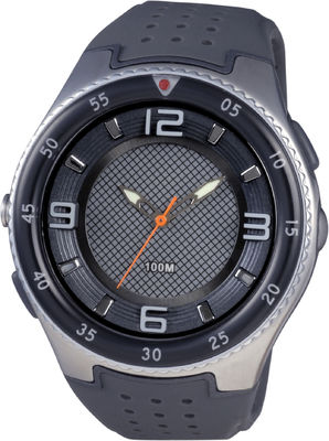 Relojes análogos deportivos redondos para hombre con resistente de agua llevada de la antorcha y del 100m