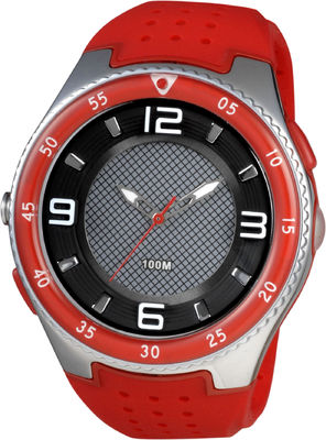 Relojes análogos deportivos redondos para hombre con resistente de agua llevada de la antorcha y del 100m