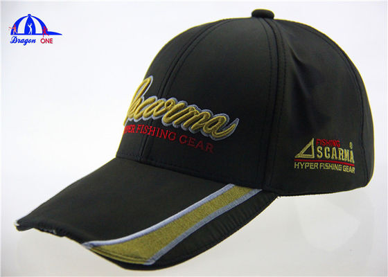 La gorra de béisbol de impresión única de la antorcha del LED, destellando enciende para arriba los sombreros de béisbol