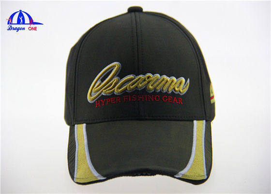 La gorra de béisbol de impresión única de la antorcha del LED, destellando enciende para arriba los sombreros de béisbol