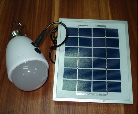El acampar/lectura de la luz de emergencia solar de 2V/de 6W LED con el cargador USB