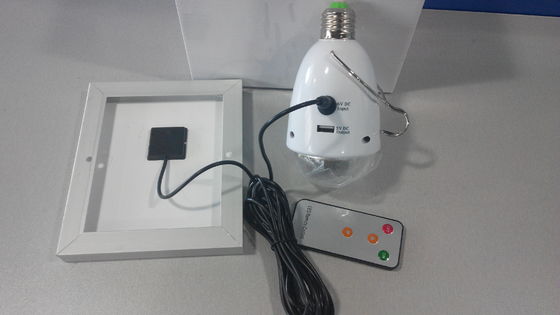 El acampar/lectura de la luz de emergencia solar de 2V/de 6W LED con el cargador USB