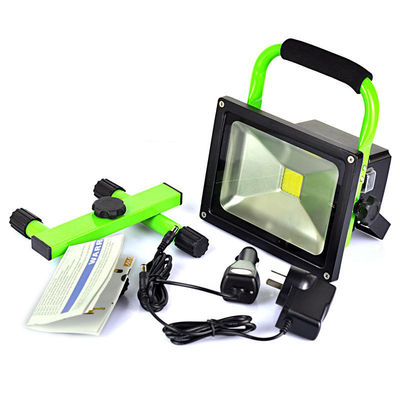 El reflector llevado portátil espera recargable con la copia de seguridad de batería, 20 w llevó la luz de inundación