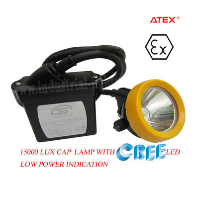 KL5LM impermeabilizan la lámpara de mina de la seguridad LED de la mina 3.7V 15000 lux, lámpara de mina recargable
