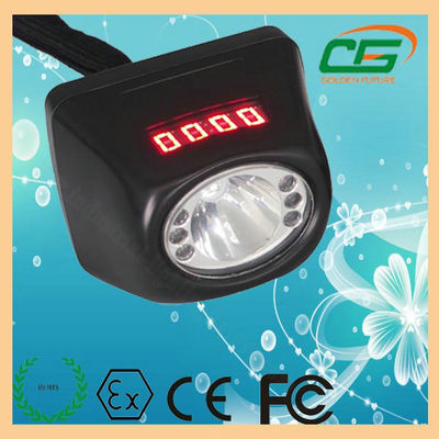 CE 0.35A, lámpara de la luz ATEX de la explotación minera del lumen LED de Digitable 1W 120 de casquillo portátil
