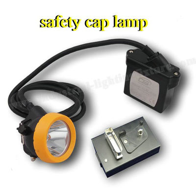 Lux impermeable DC 4.2V, la lámpara de la luz 15000 de la explotación minera del CE ATEX LED de casquillo más brillante de seguridad