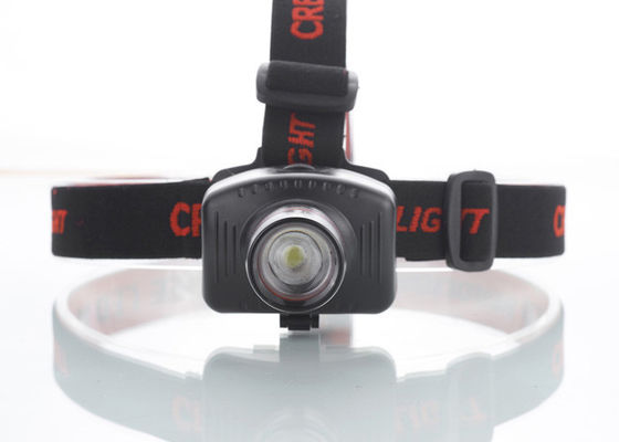 Antorcha 180LM de la cabeza del enfoque LED con el anillo rojo, faro recargable para correr