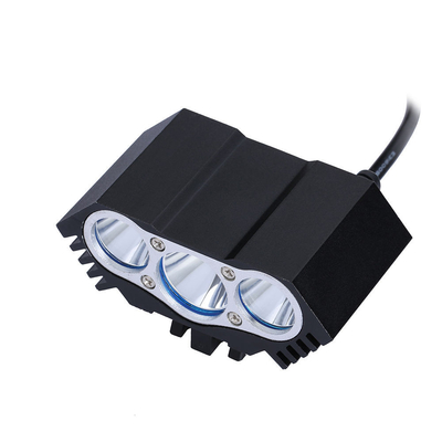 Aleación de aluminio brillante estupenda de la luz de la bicicleta del dínamo del CREE XM-L U2 de 6000Lm 3x