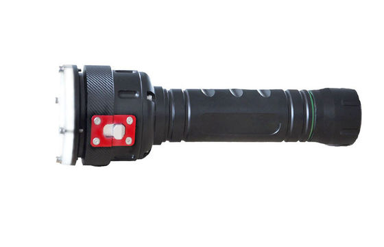 4000LM ennegrecen la antorcha impermeable de la zambullida de MarsFire LED, antorcha que se zambulle del submarino el 100m