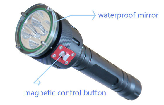 Antorcha subacuática de la zambullida del LED