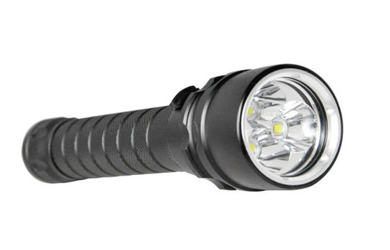 Alta antorcha de la zambullida del lumen LED, linterna subacuática portátil del salto