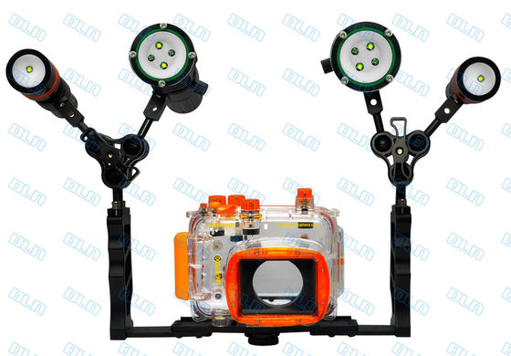 Antorchas de fotografía subacuáticas de la zambullida de las luces LED del vídeo de la lámpara del buceo con escafandra